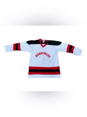Retro Toronto Runnymede White Hockey Jersey Adult Medium